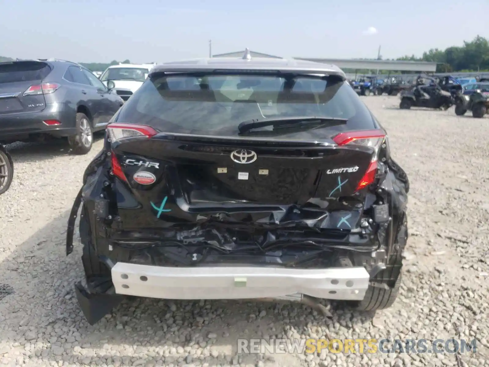 9 Photograph of a damaged car JTNKHMBX7L1087053 TOYOTA C-HR 2020