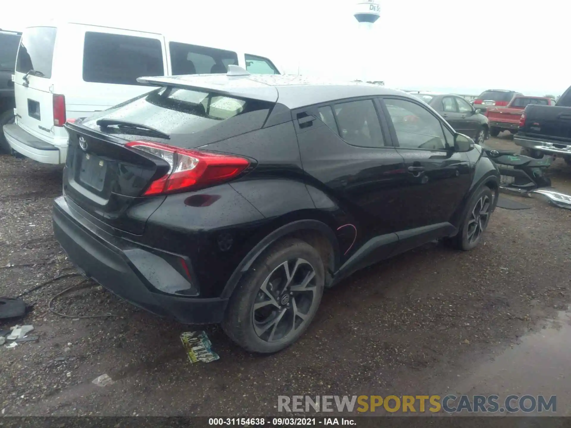 4 Photograph of a damaged car JTNKHMBX7L1087554 TOYOTA C-HR 2020