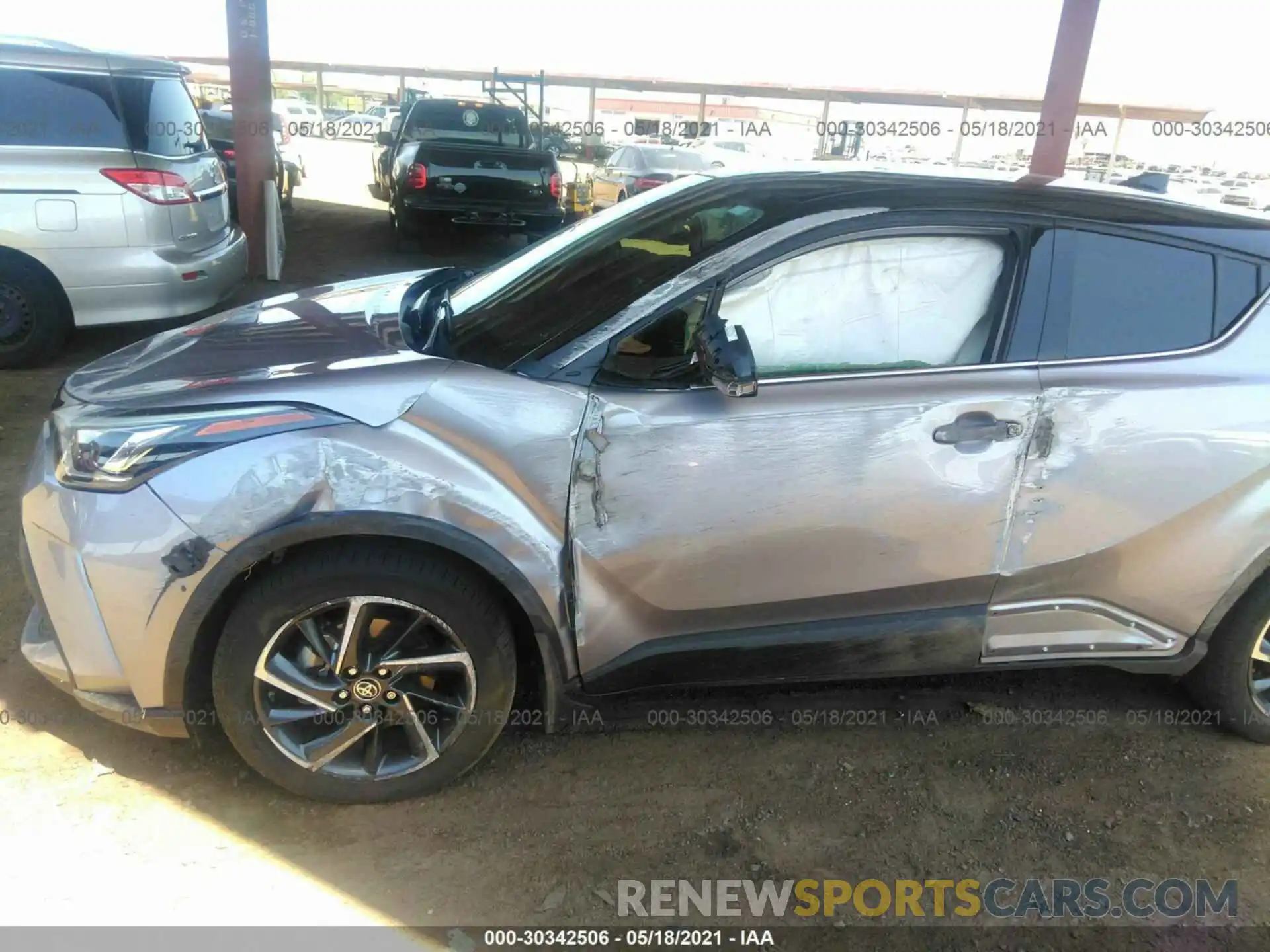 6 Photograph of a damaged car JTNKHMBX7L1088199 TOYOTA C-HR 2020