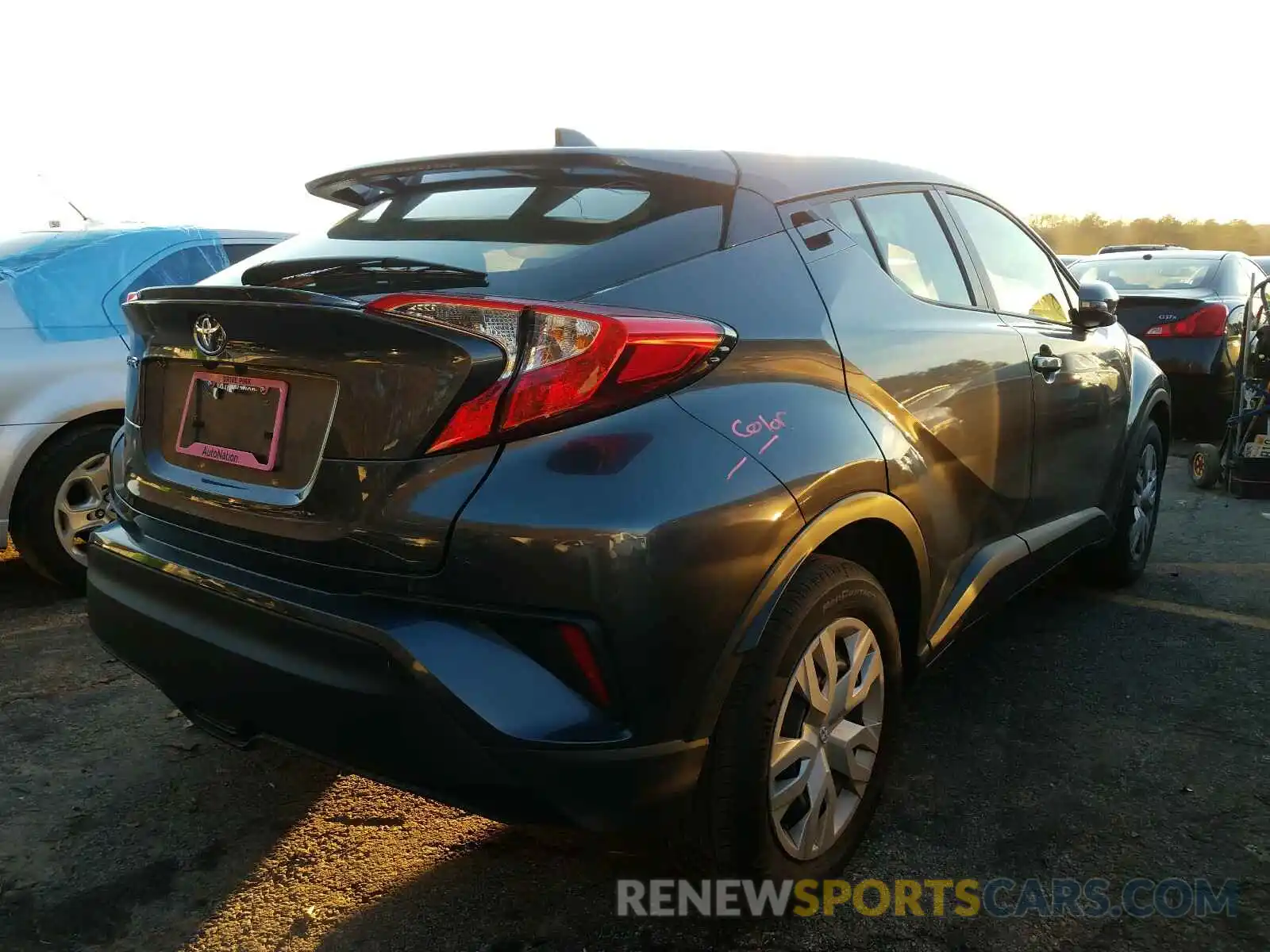 4 Photograph of a damaged car JTNKHMBX7L1089773 TOYOTA C-HR 2020