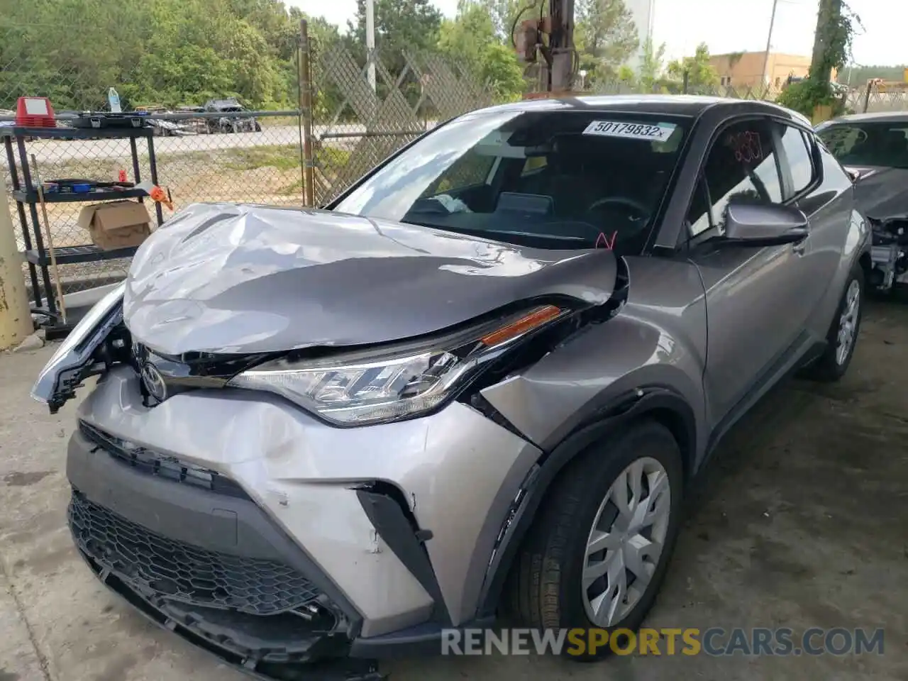 2 Photograph of a damaged car JTNKHMBX7L1090468 TOYOTA C-HR 2020