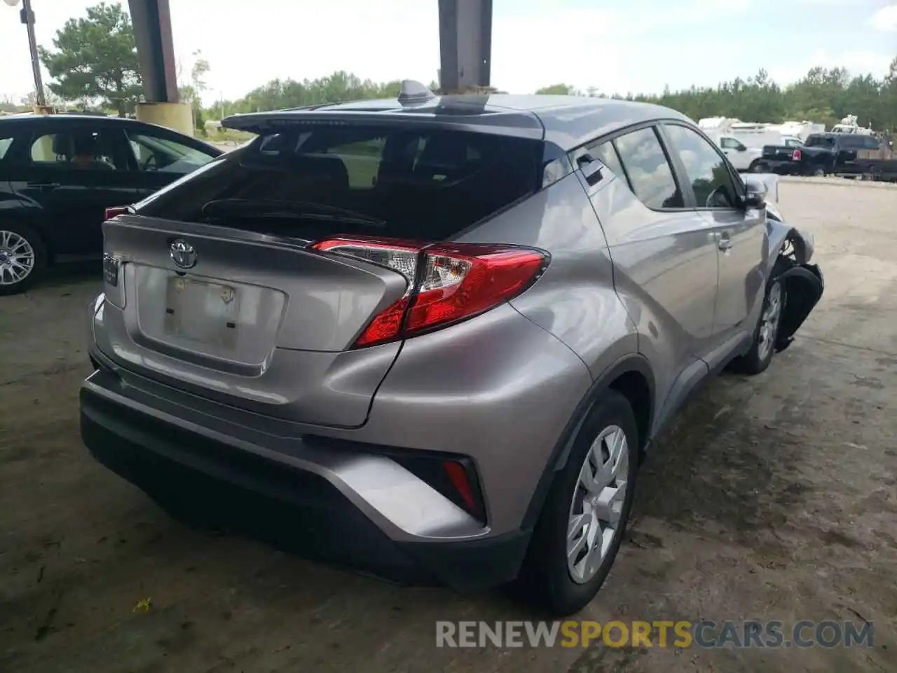 4 Photograph of a damaged car JTNKHMBX7L1090468 TOYOTA C-HR 2020