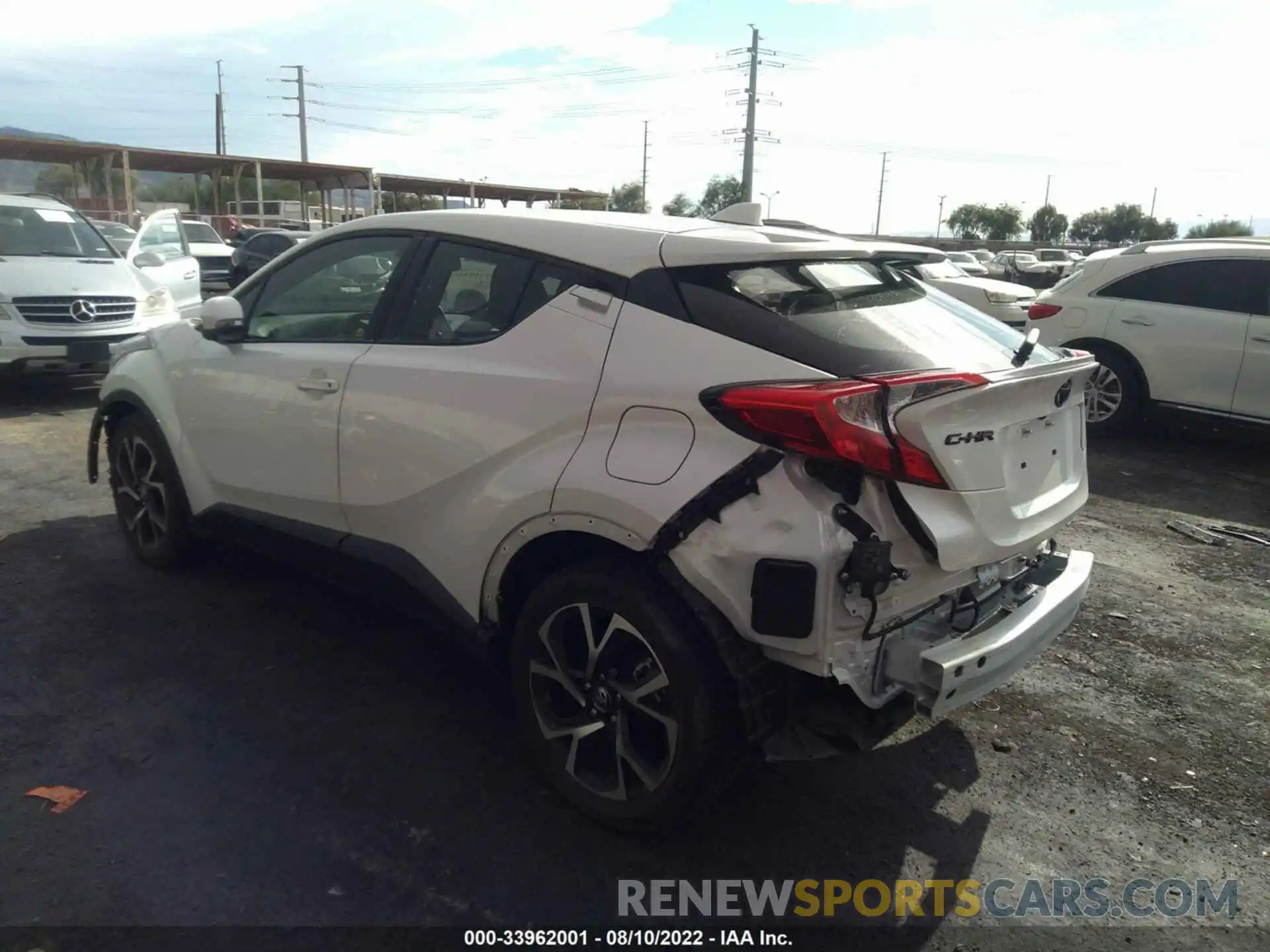 3 Photograph of a damaged car JTNKHMBX7L1090549 TOYOTA C-HR 2020