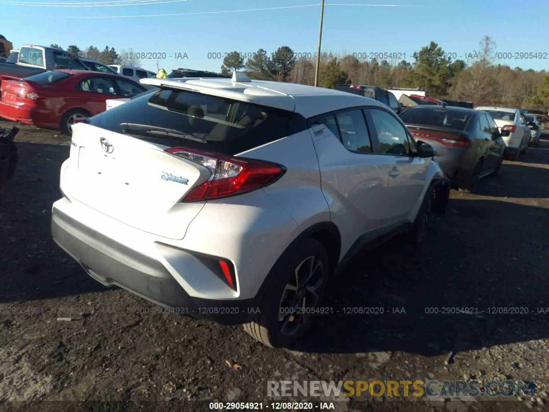 4 Photograph of a damaged car JTNKHMBX7L1091037 TOYOTA C-HR 2020