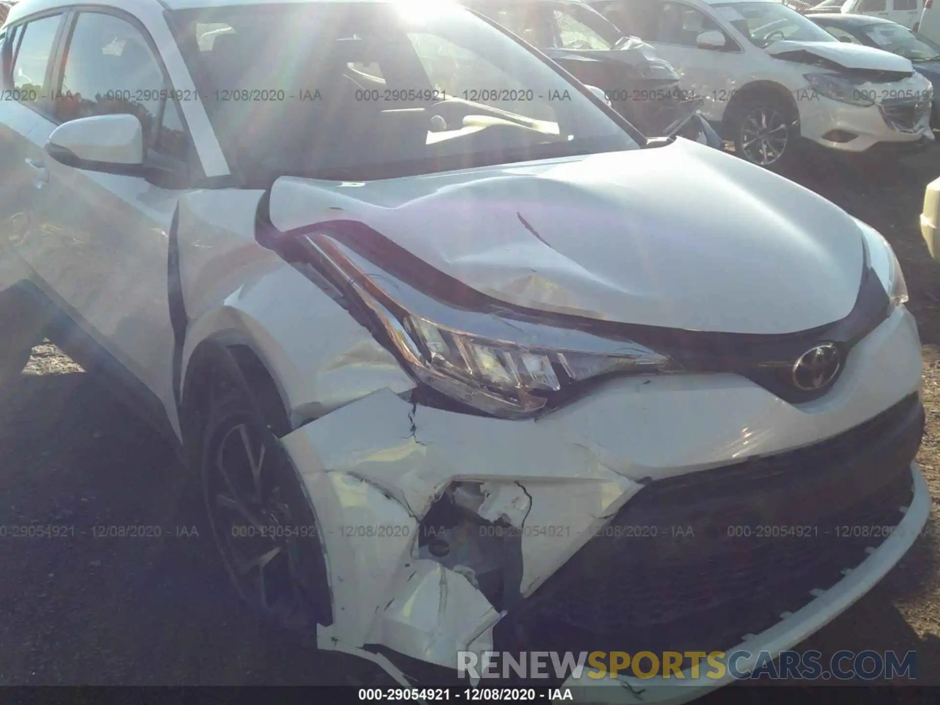 6 Photograph of a damaged car JTNKHMBX7L1091037 TOYOTA C-HR 2020