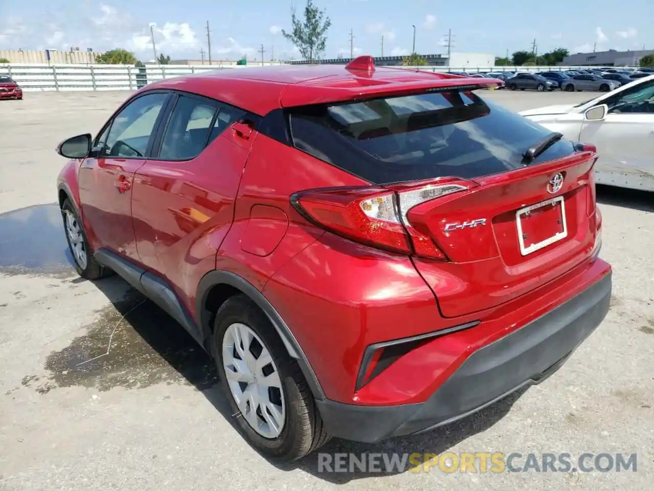 3 Photograph of a damaged car JTNKHMBX7L1092432 TOYOTA C-HR 2020