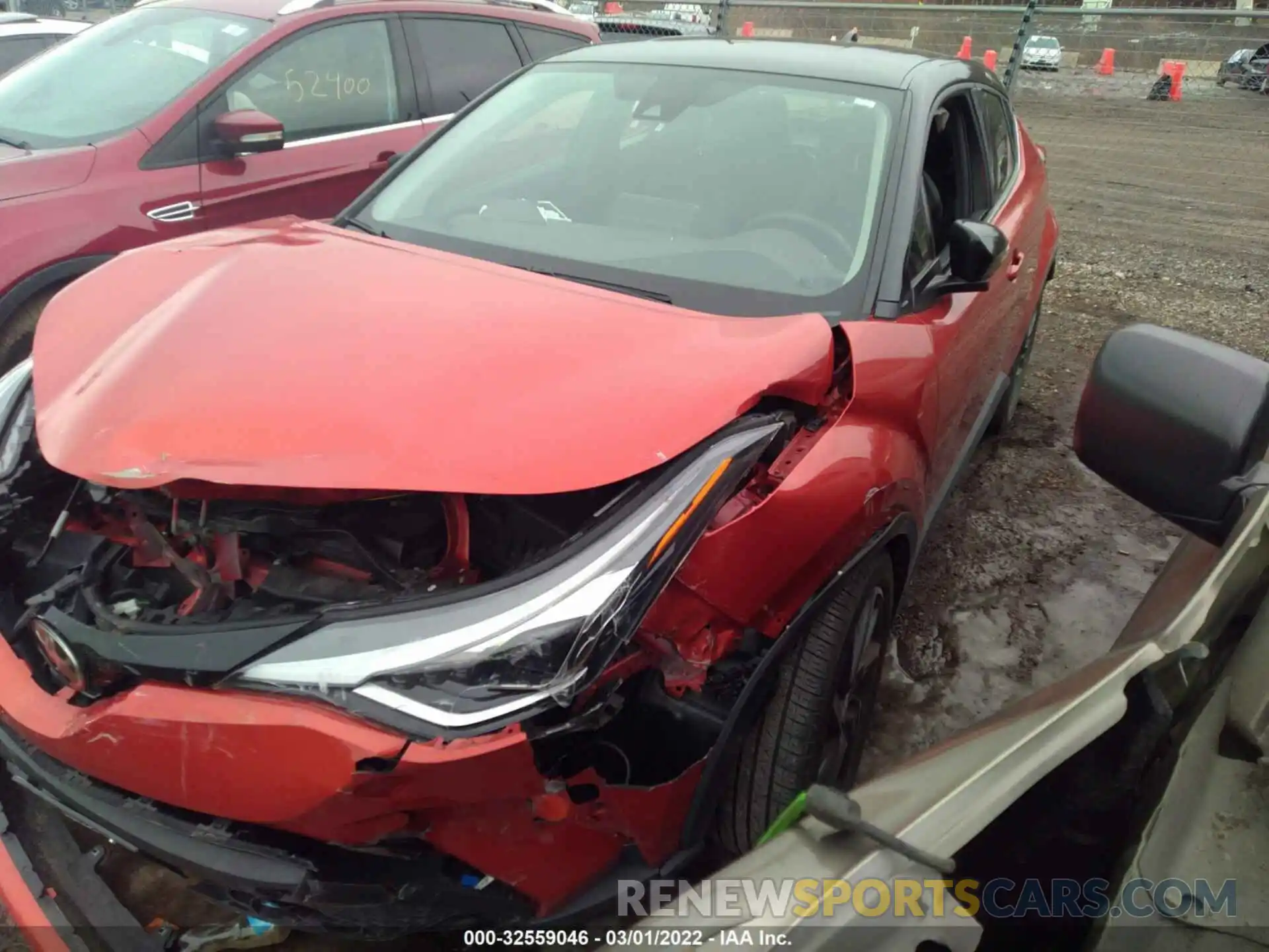 2 Photograph of a damaged car JTNKHMBX8L1063246 TOYOTA C-HR 2020