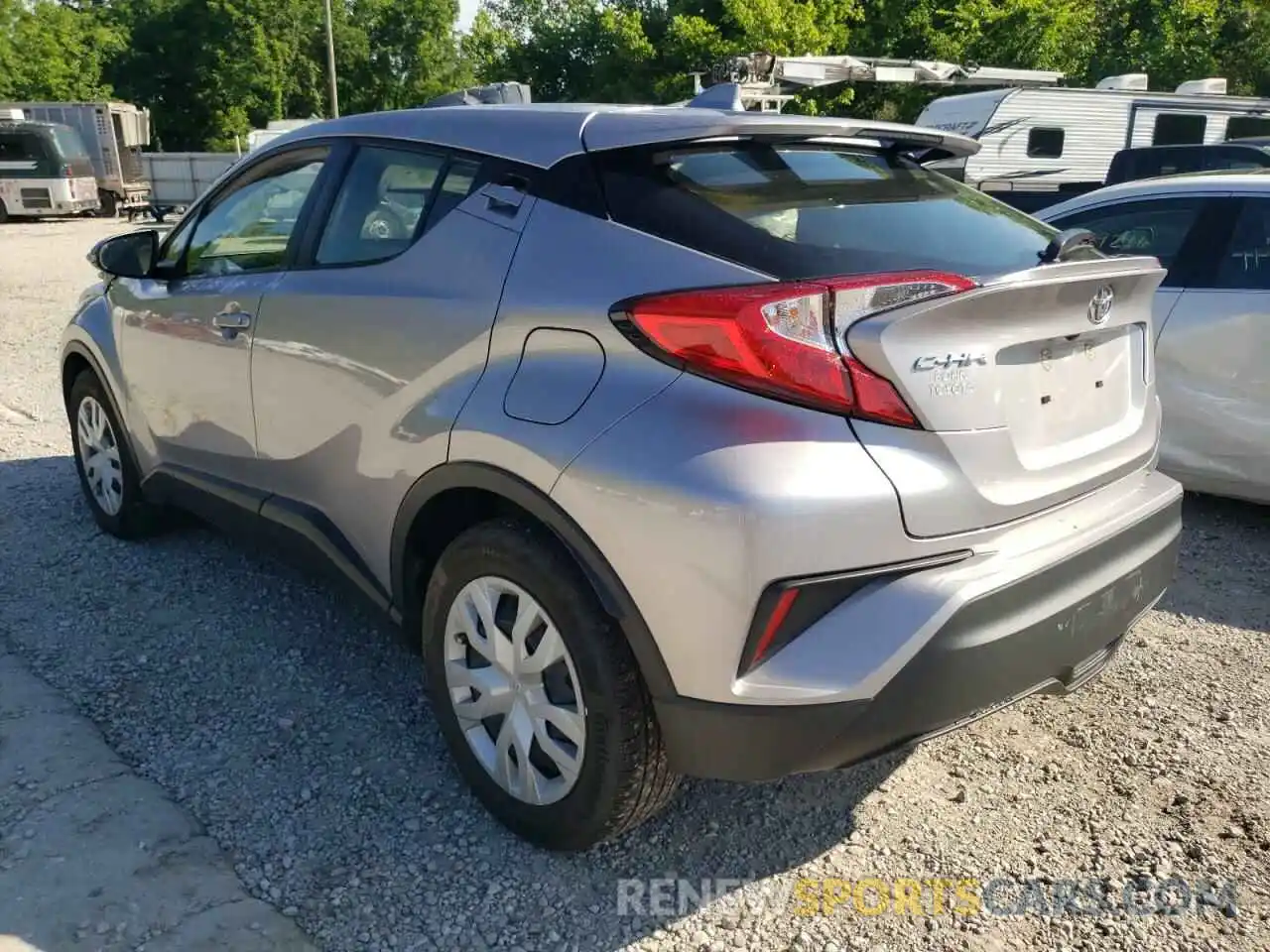 3 Photograph of a damaged car JTNKHMBX8L1066275 TOYOTA C-HR 2020