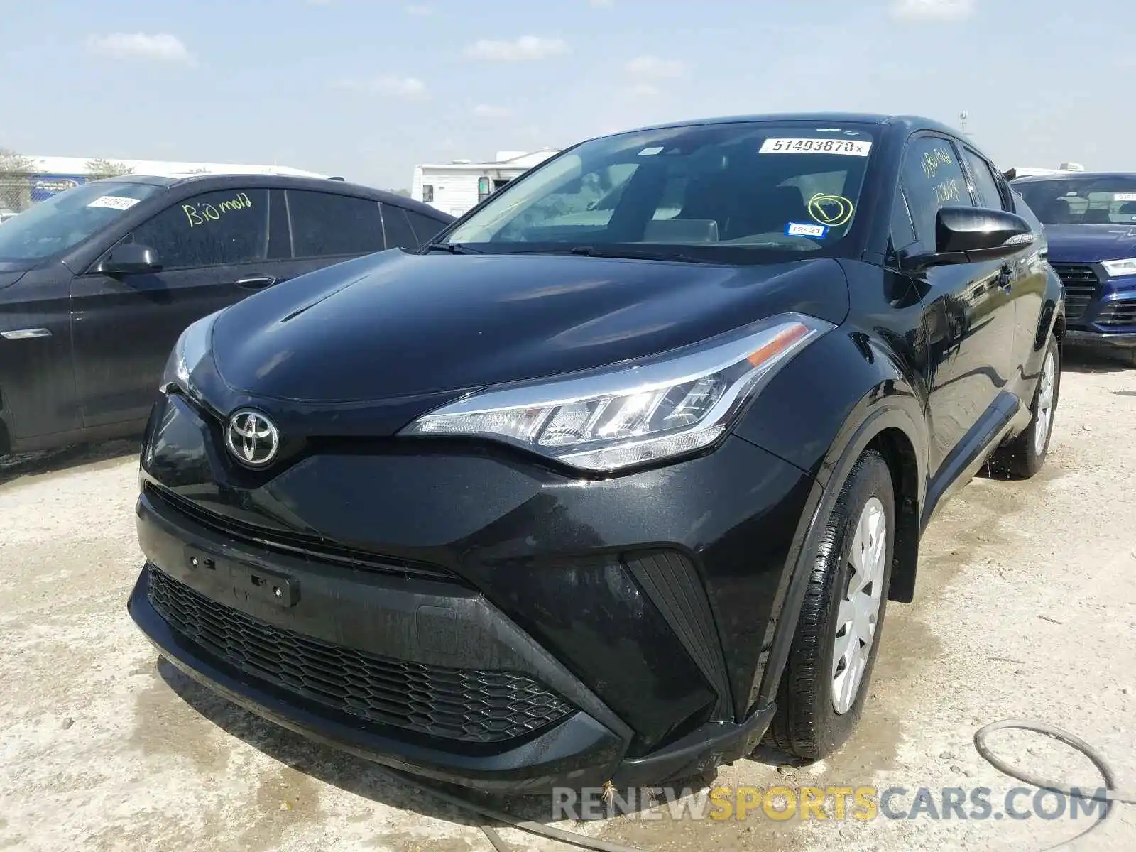 2 Photograph of a damaged car JTNKHMBX8L1066924 TOYOTA C-HR 2020