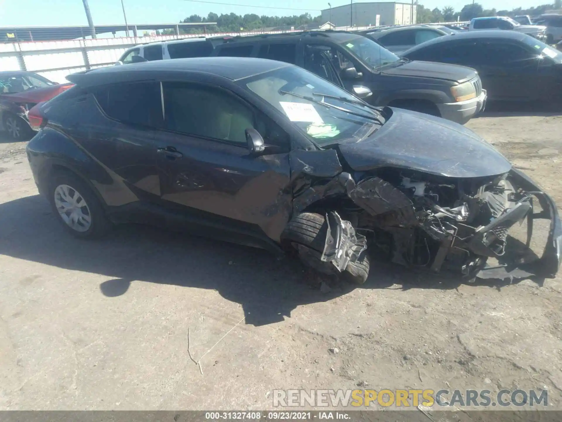 1 Photograph of a damaged car JTNKHMBX8L1069290 TOYOTA C-HR 2020