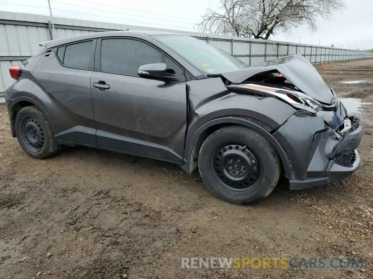 4 Фотография поврежденного автомобиля JTNKHMBX8L1070679 TOYOTA C-HR 2020