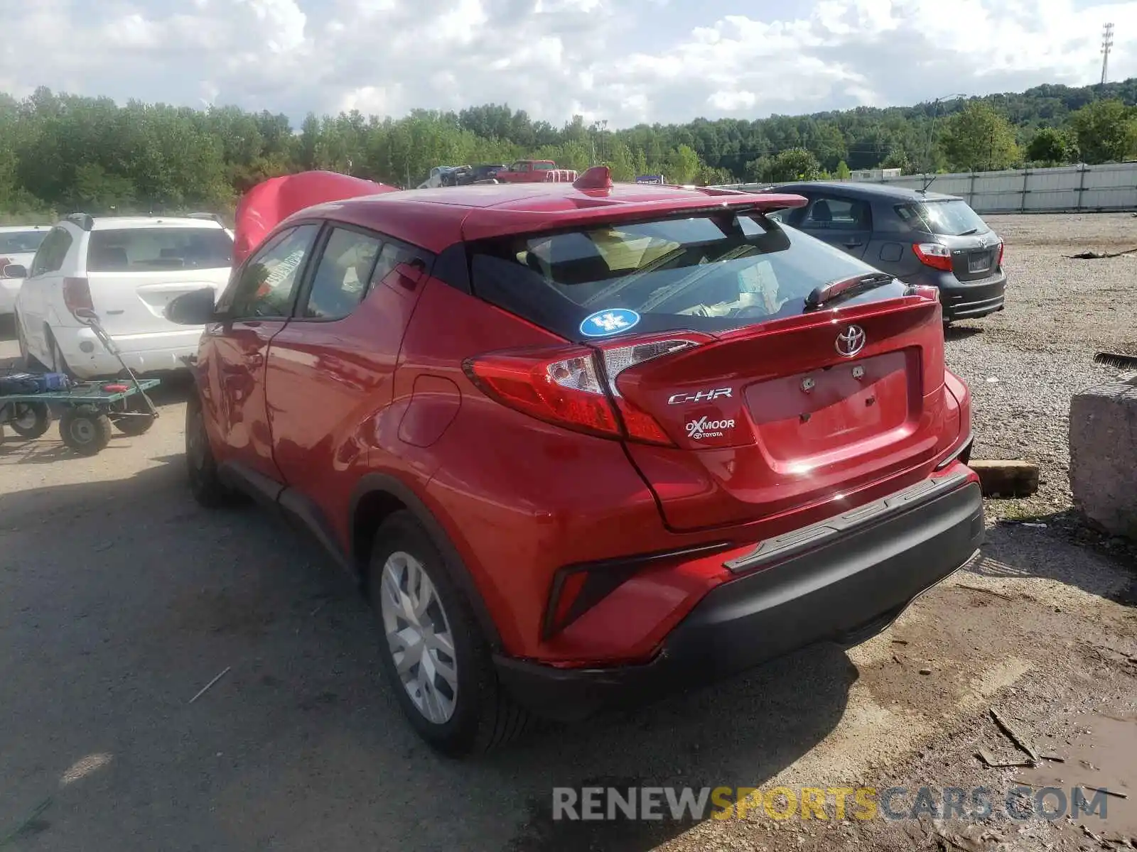 3 Photograph of a damaged car JTNKHMBX8L1074246 TOYOTA C-HR 2020