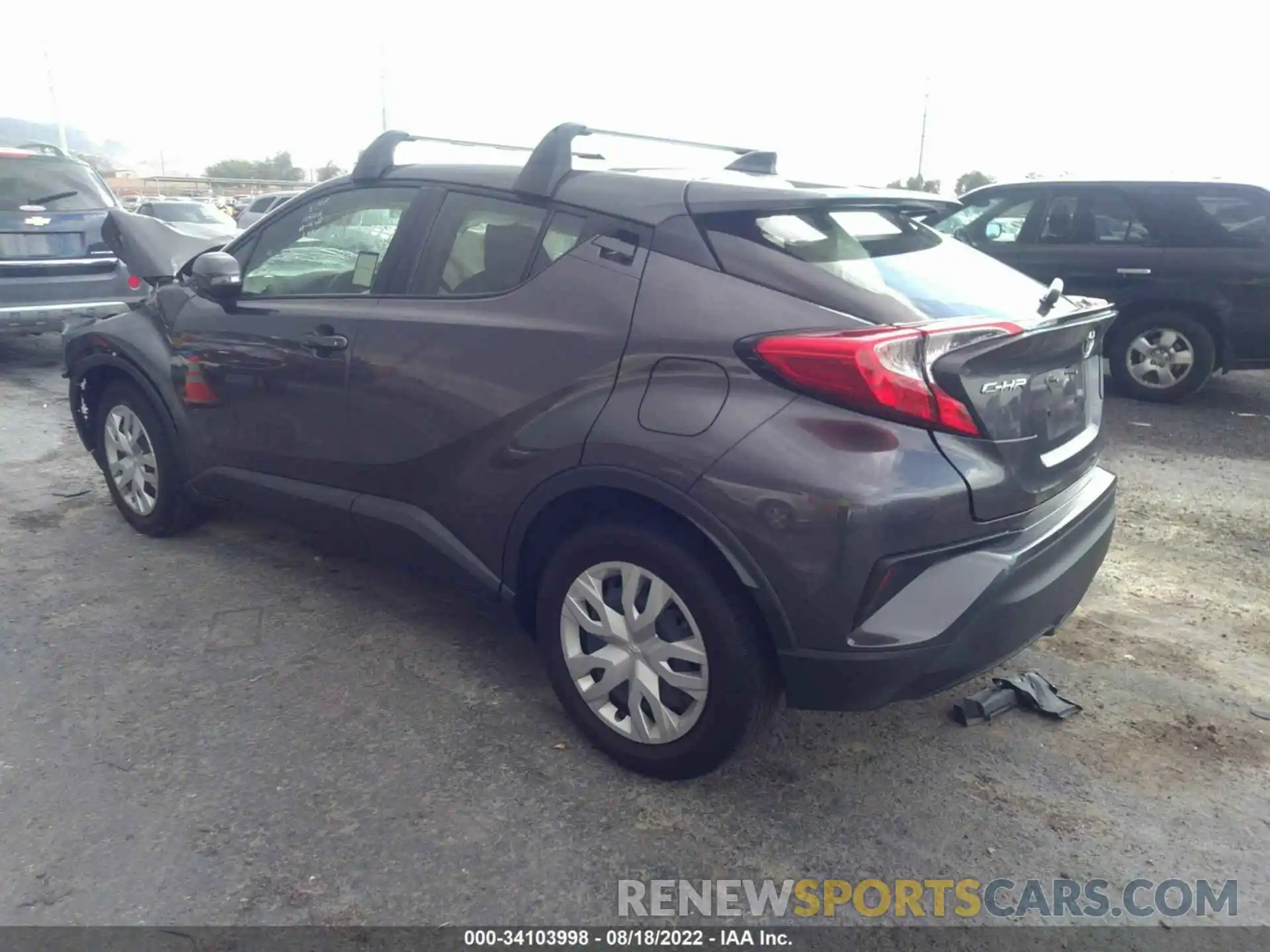 3 Photograph of a damaged car JTNKHMBX8L1079267 TOYOTA C-HR 2020