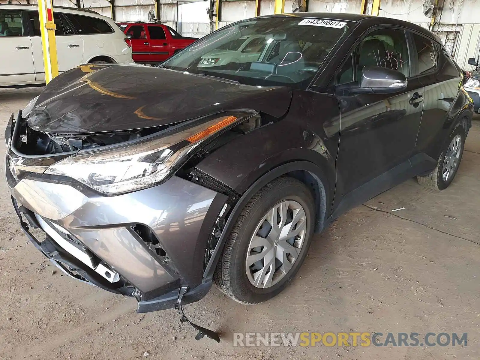 2 Photograph of a damaged car JTNKHMBX8L1081097 TOYOTA C-HR 2020