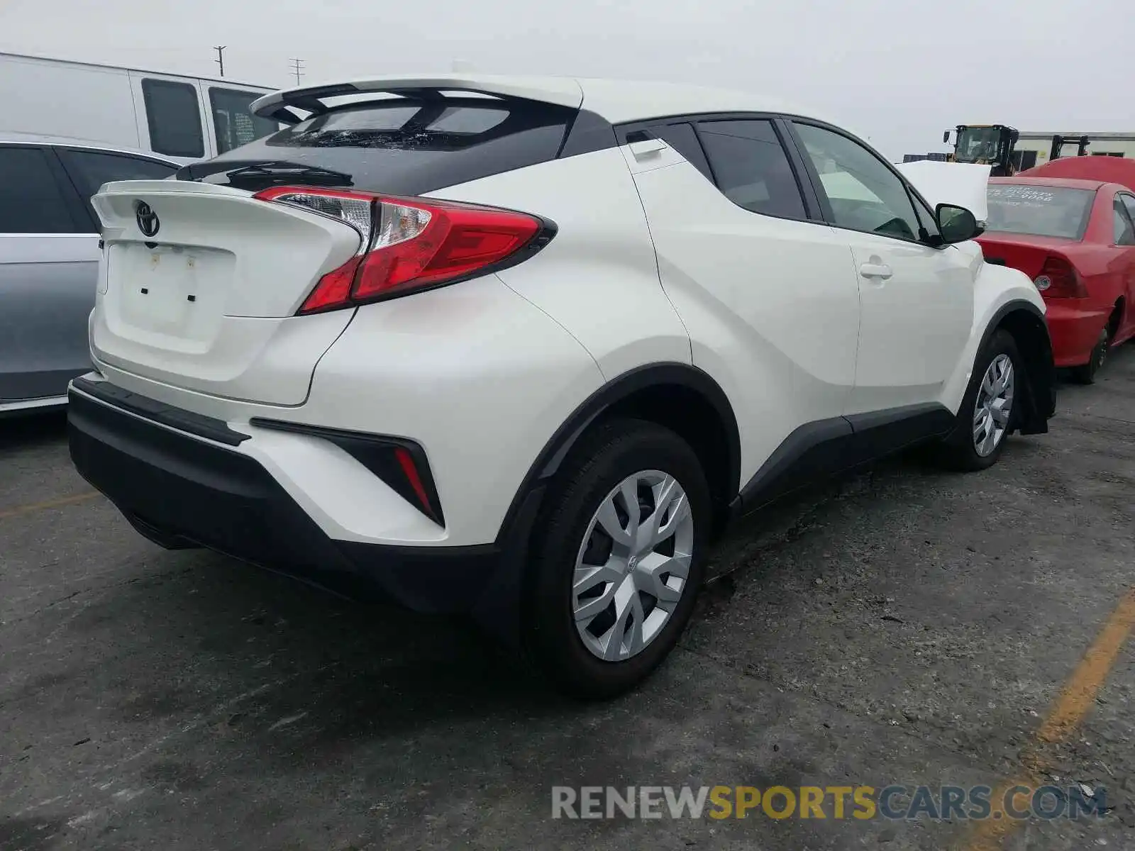 4 Photograph of a damaged car JTNKHMBX8L1081178 TOYOTA C-HR 2020