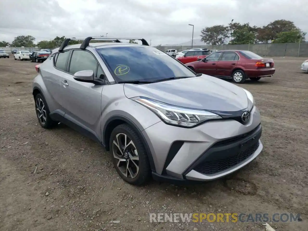 1 Photograph of a damaged car JTNKHMBX8L1081780 TOYOTA C-HR 2020