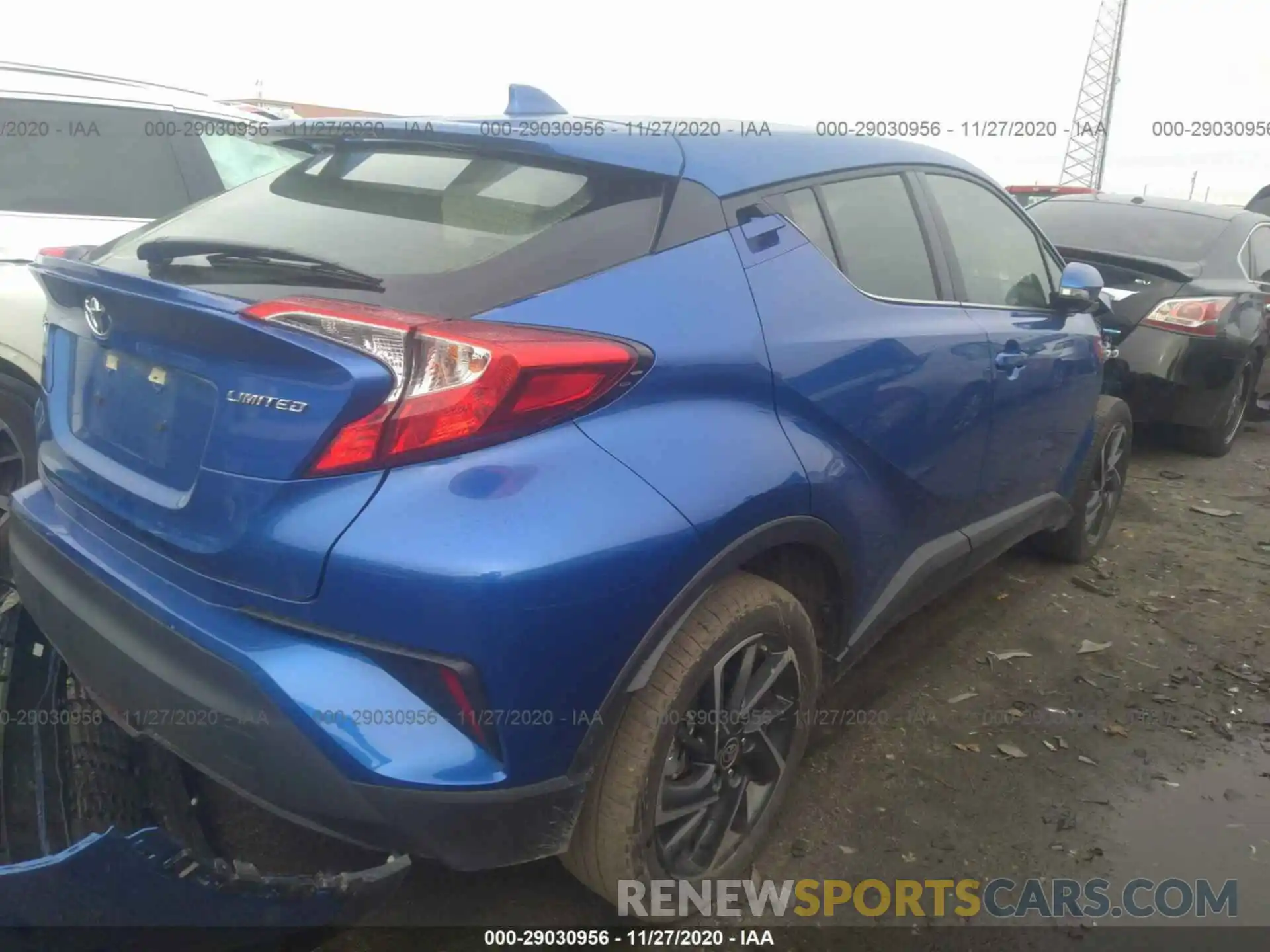 4 Photograph of a damaged car JTNKHMBX8L1085439 TOYOTA C-HR 2020