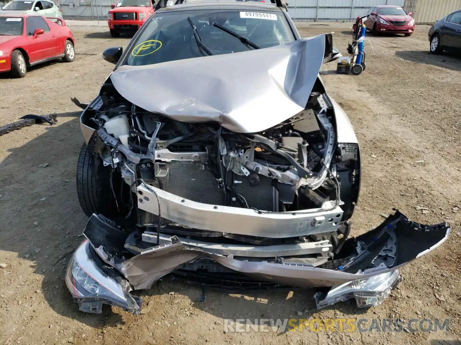 7 Photograph of a damaged car JTNKHMBX8L1085828 TOYOTA C-HR 2020