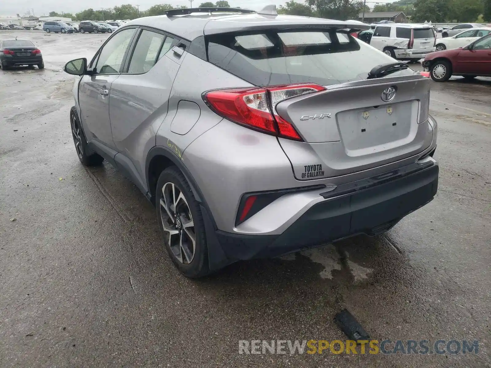 3 Photograph of a damaged car JTNKHMBX8L1086364 TOYOTA C-HR 2020