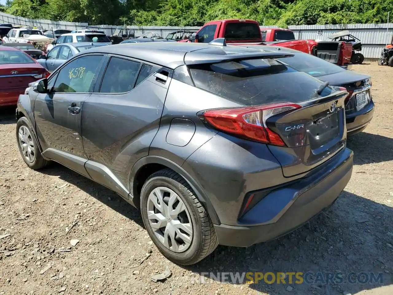 3 Photograph of a damaged car JTNKHMBX8L1086395 TOYOTA C-HR 2020