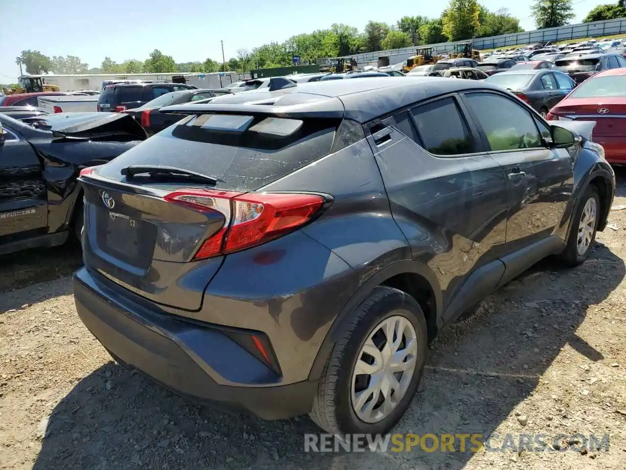 4 Photograph of a damaged car JTNKHMBX8L1086395 TOYOTA C-HR 2020