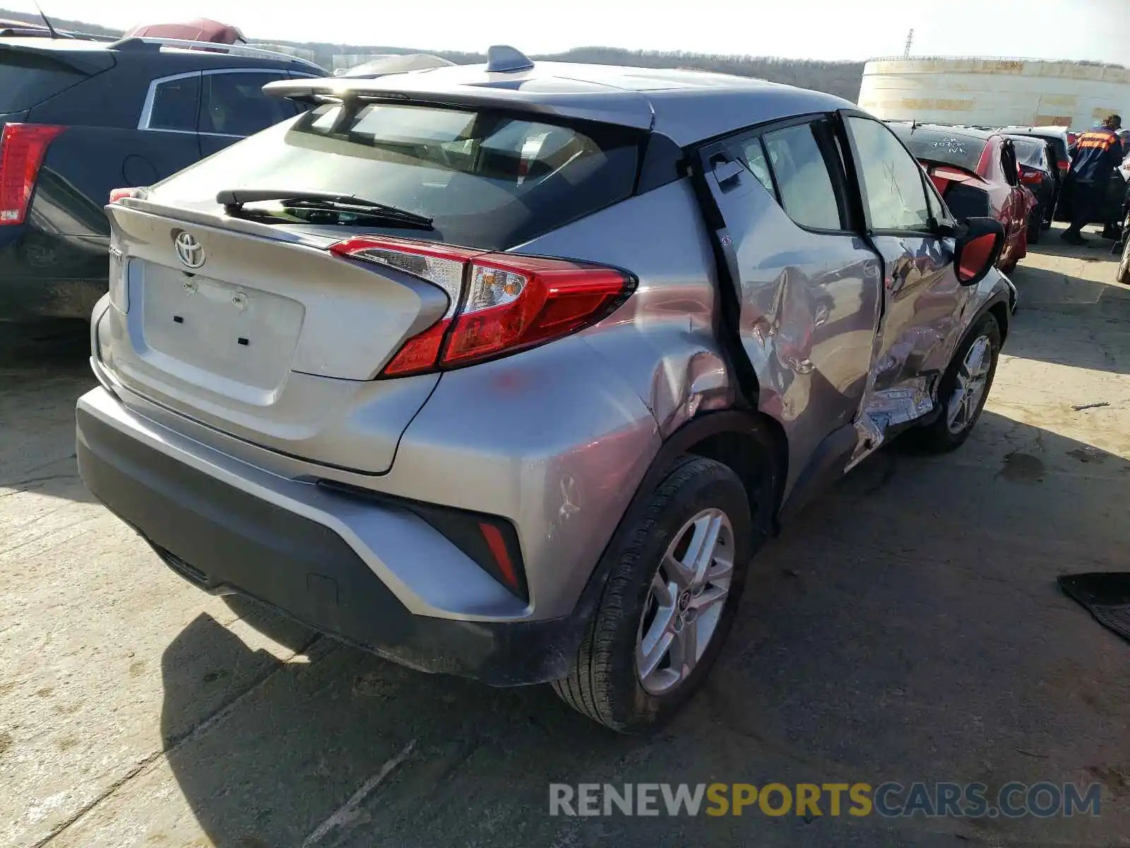 4 Photograph of a damaged car JTNKHMBX8L1089930 TOYOTA C-HR 2020