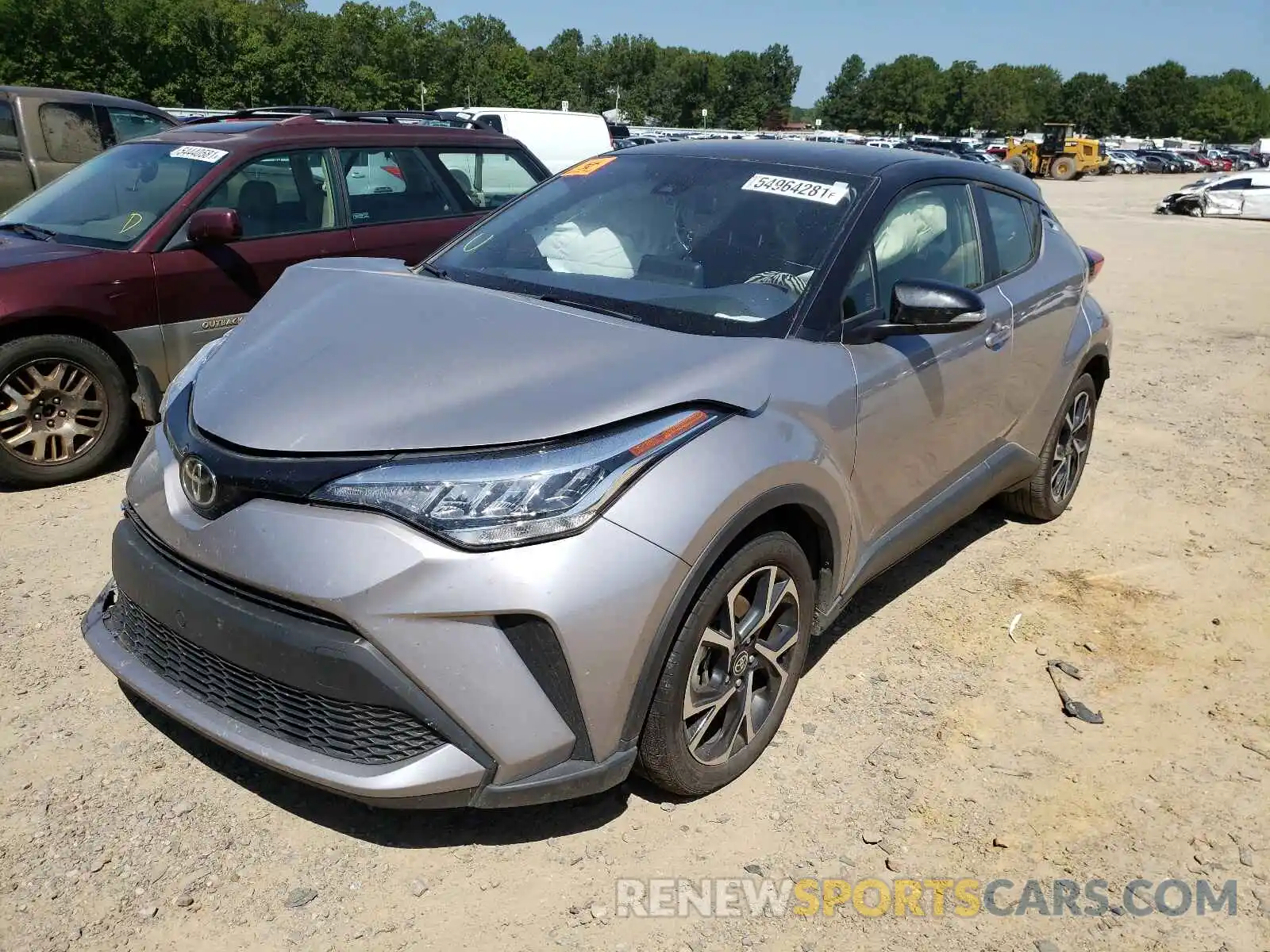 2 Photograph of a damaged car JTNKHMBX8L1091094 TOYOTA C-HR 2020