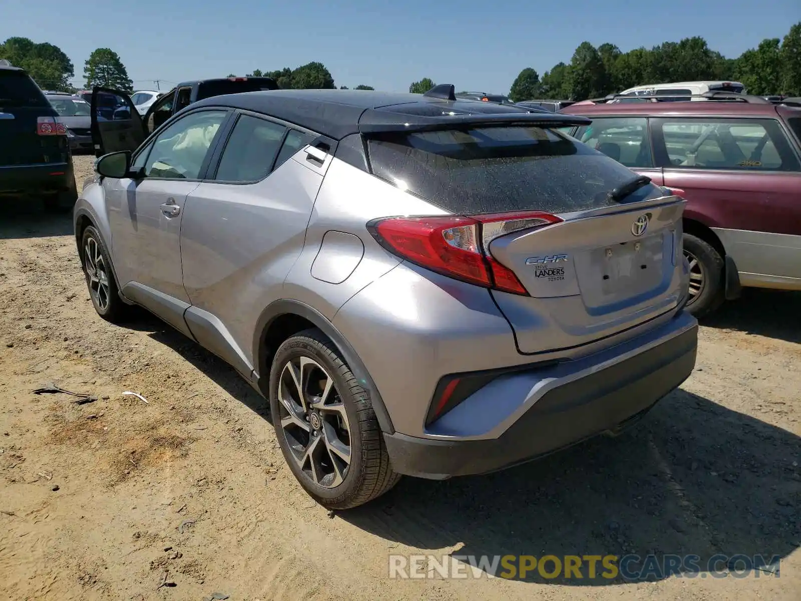 3 Photograph of a damaged car JTNKHMBX8L1091094 TOYOTA C-HR 2020