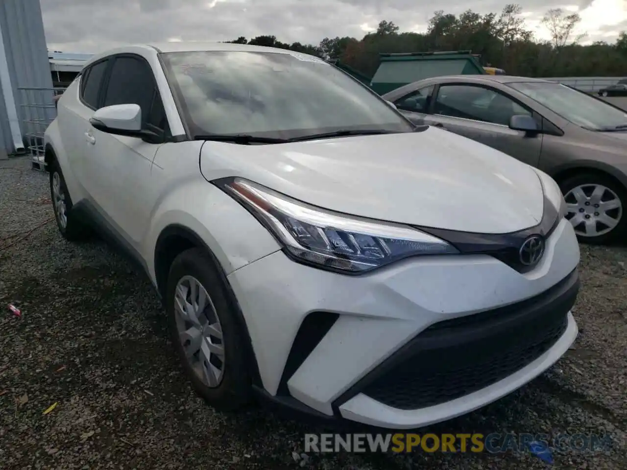 1 Photograph of a damaged car JTNKHMBX8L1091113 TOYOTA C-HR 2020