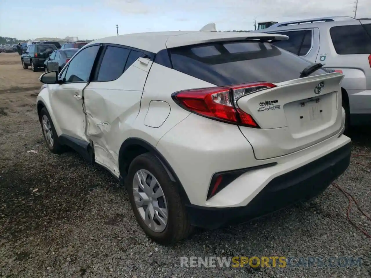 3 Photograph of a damaged car JTNKHMBX8L1091113 TOYOTA C-HR 2020