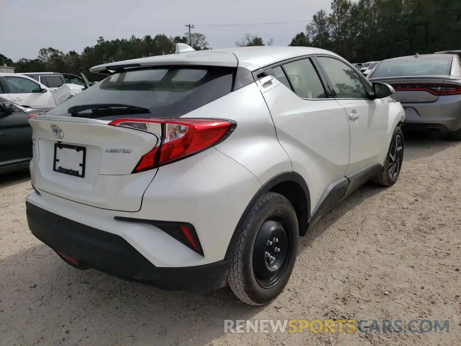 4 Photograph of a damaged car JTNKHMBX8L1093556 TOYOTA C-HR 2020