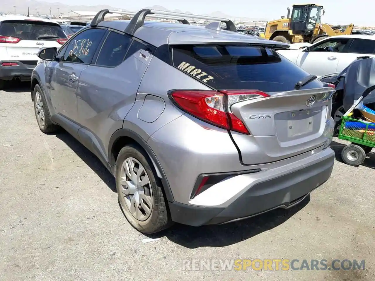 3 Photograph of a damaged car JTNKHMBX9L1063207 TOYOTA C-HR 2020