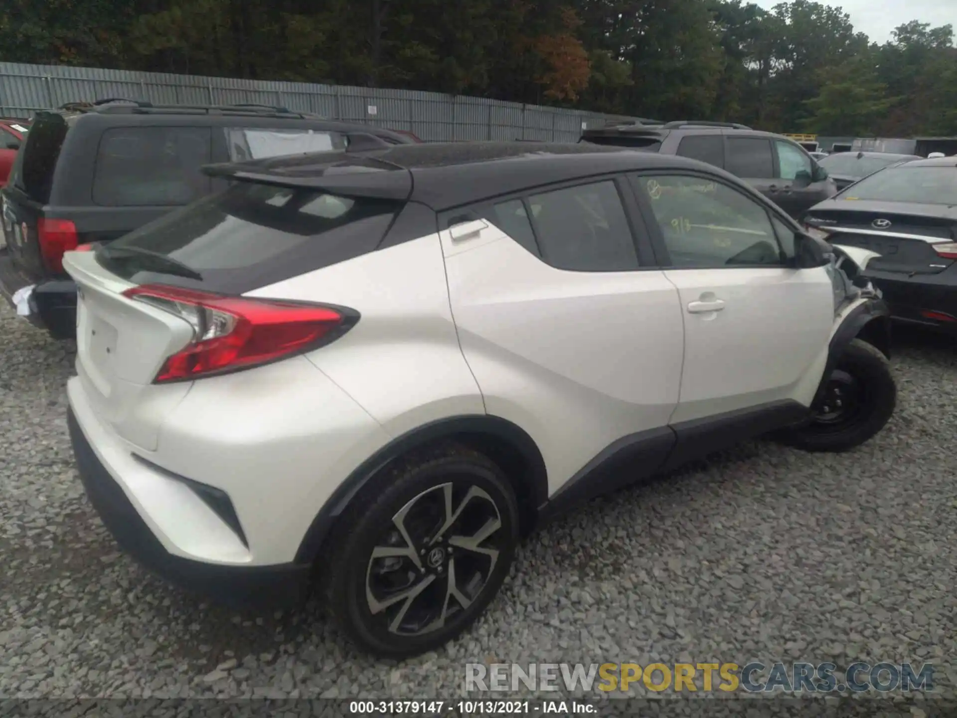 4 Photograph of a damaged car JTNKHMBX9L1063255 TOYOTA C-HR 2020