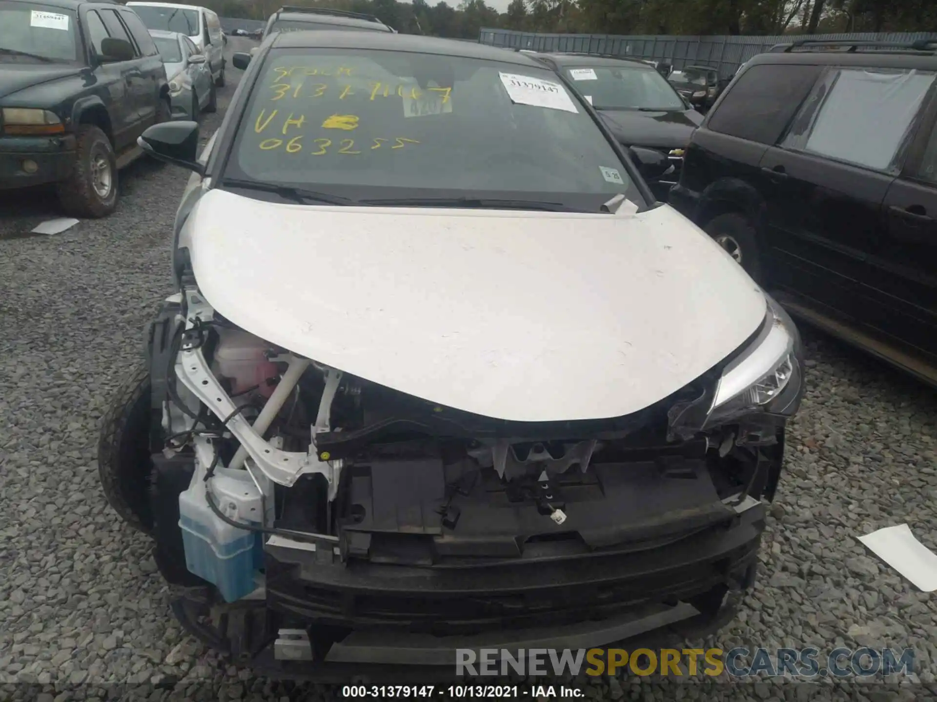 6 Photograph of a damaged car JTNKHMBX9L1063255 TOYOTA C-HR 2020