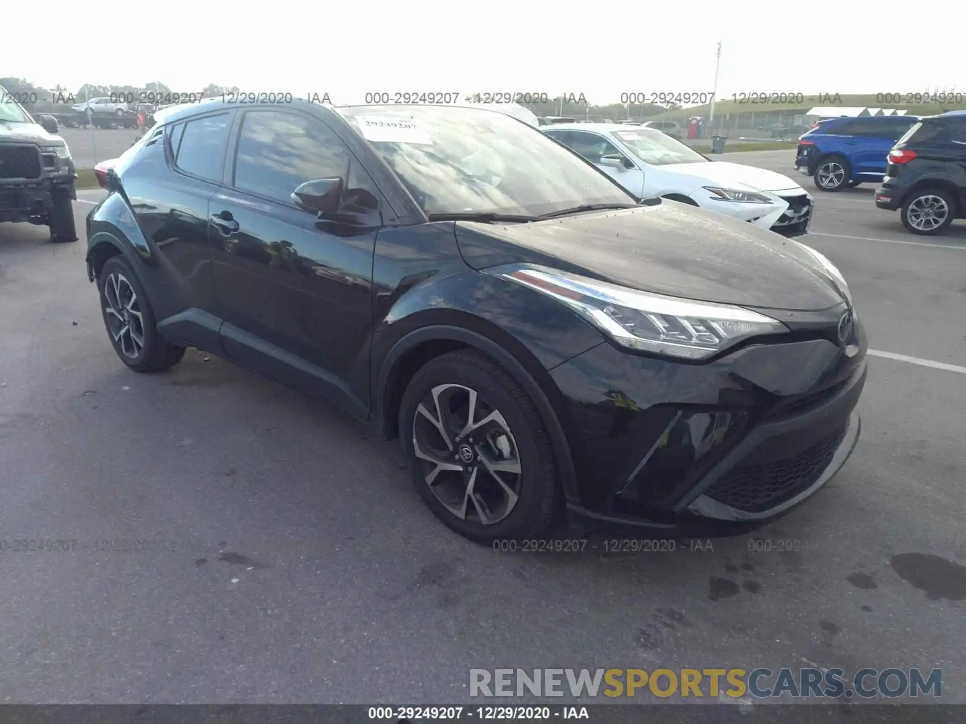 1 Photograph of a damaged car JTNKHMBX9L1065698 TOYOTA C-HR 2020