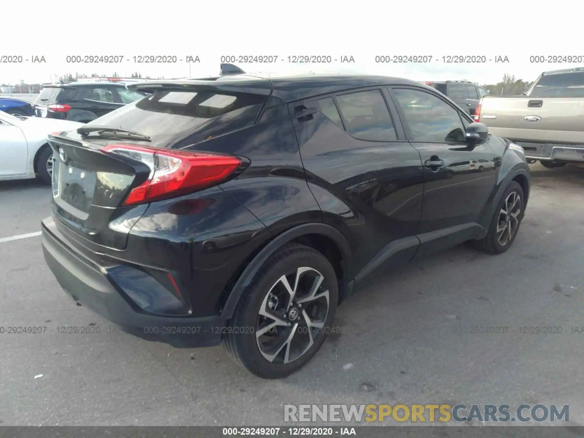 4 Фотография поврежденного автомобиля JTNKHMBX9L1065698 TOYOTA C-HR 2020