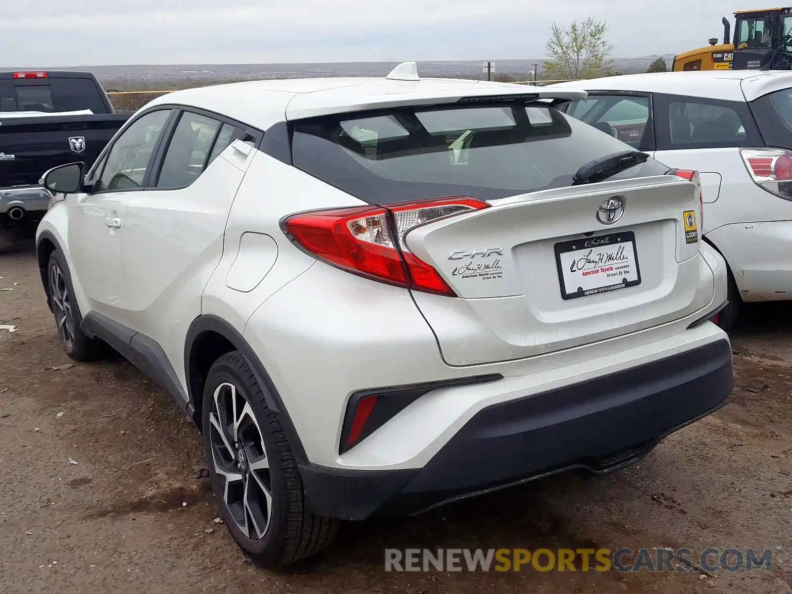 3 Photograph of a damaged car JTNKHMBX9L1066723 TOYOTA C-HR 2020