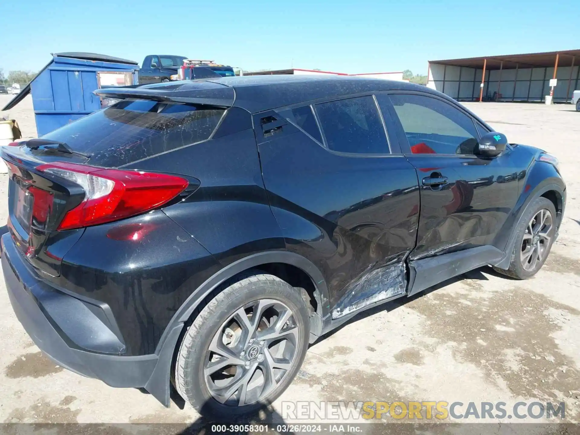 6 Photograph of a damaged car JTNKHMBX9L1068181 TOYOTA C-HR 2020