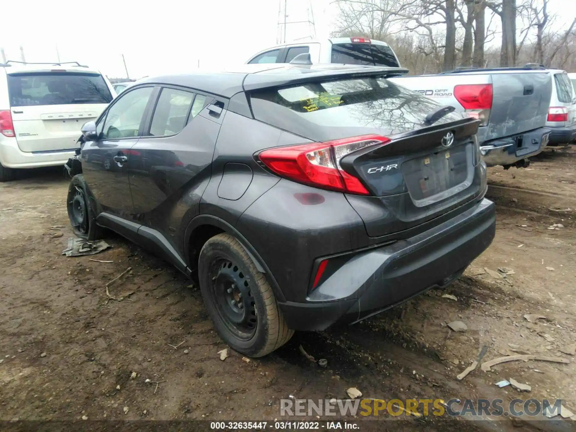 3 Photograph of a damaged car JTNKHMBX9L1068391 TOYOTA C-HR 2020