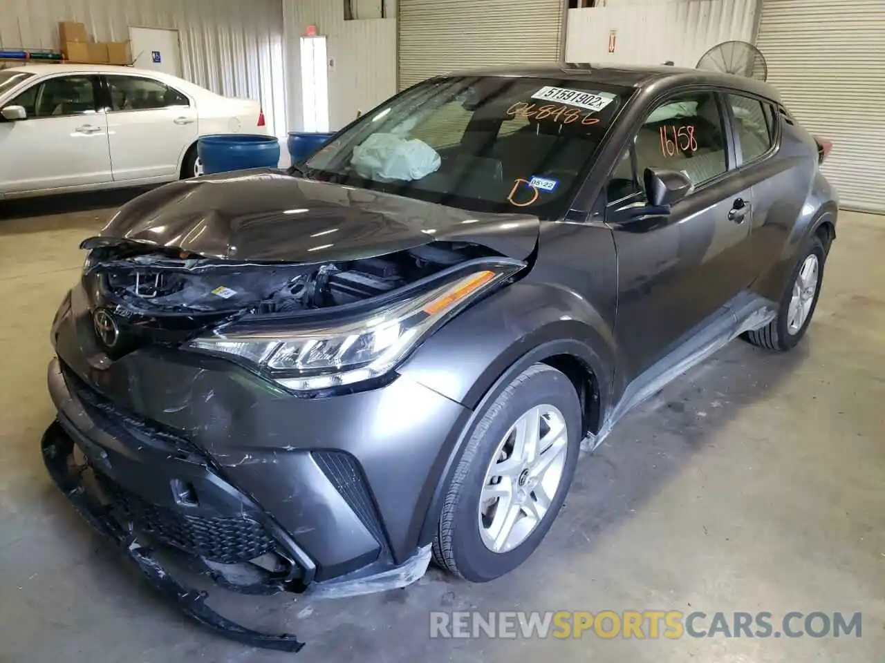 2 Photograph of a damaged car JTNKHMBX9L1068486 TOYOTA C-HR 2020