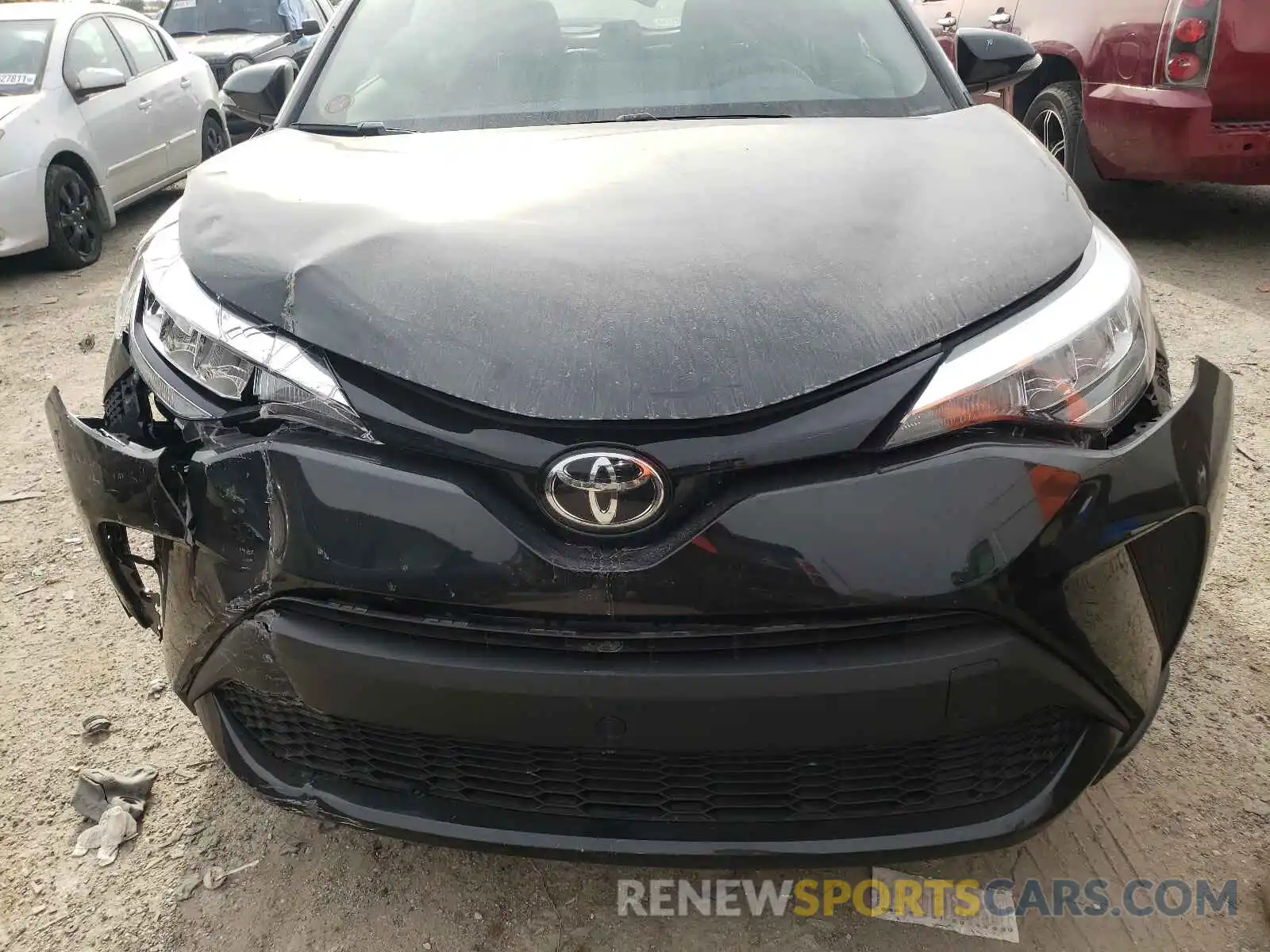 7 Photograph of a damaged car JTNKHMBX9L1070917 TOYOTA C-HR 2020