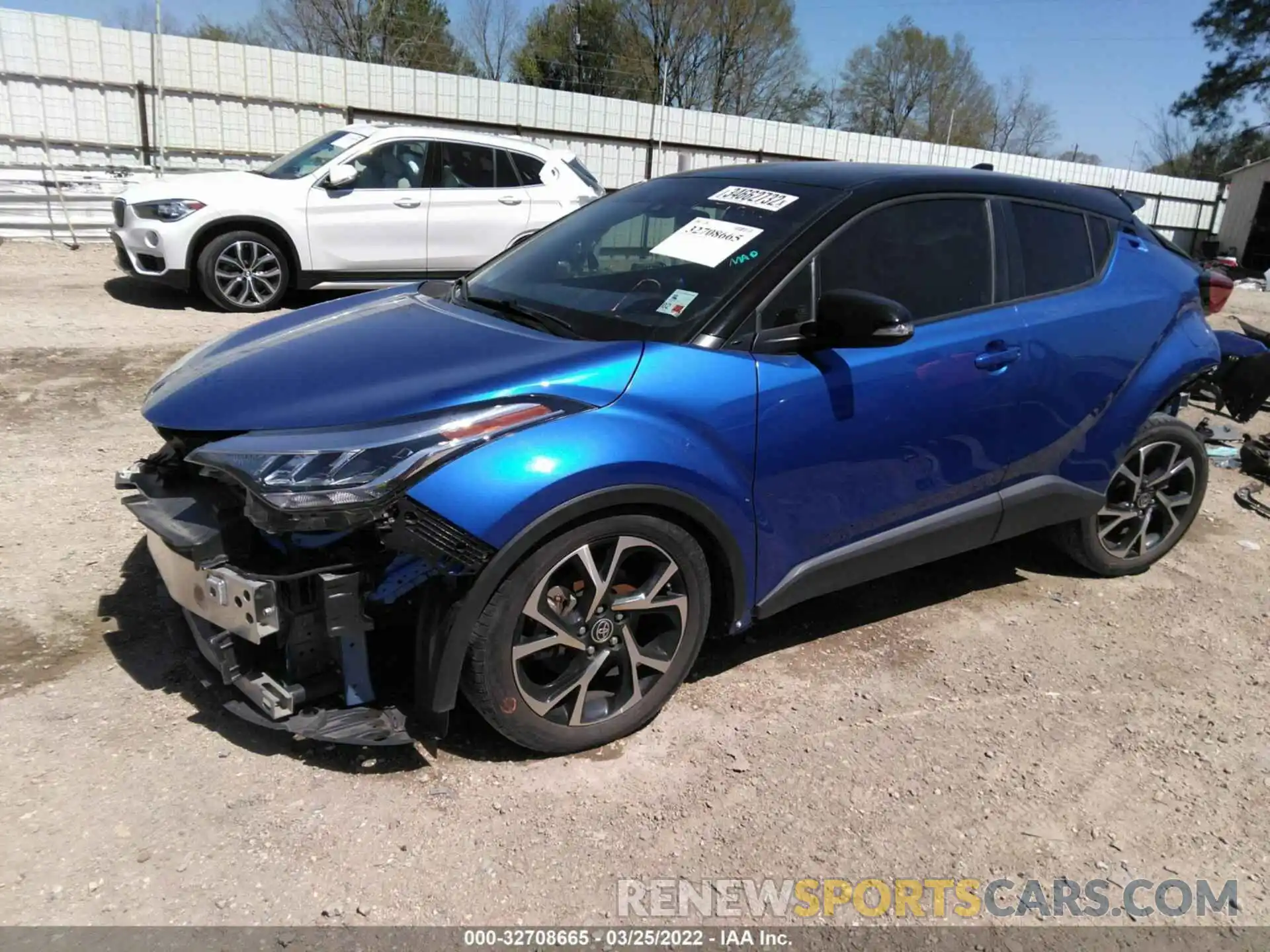 2 Фотография поврежденного автомобиля JTNKHMBX9L1071517 TOYOTA C-HR 2020