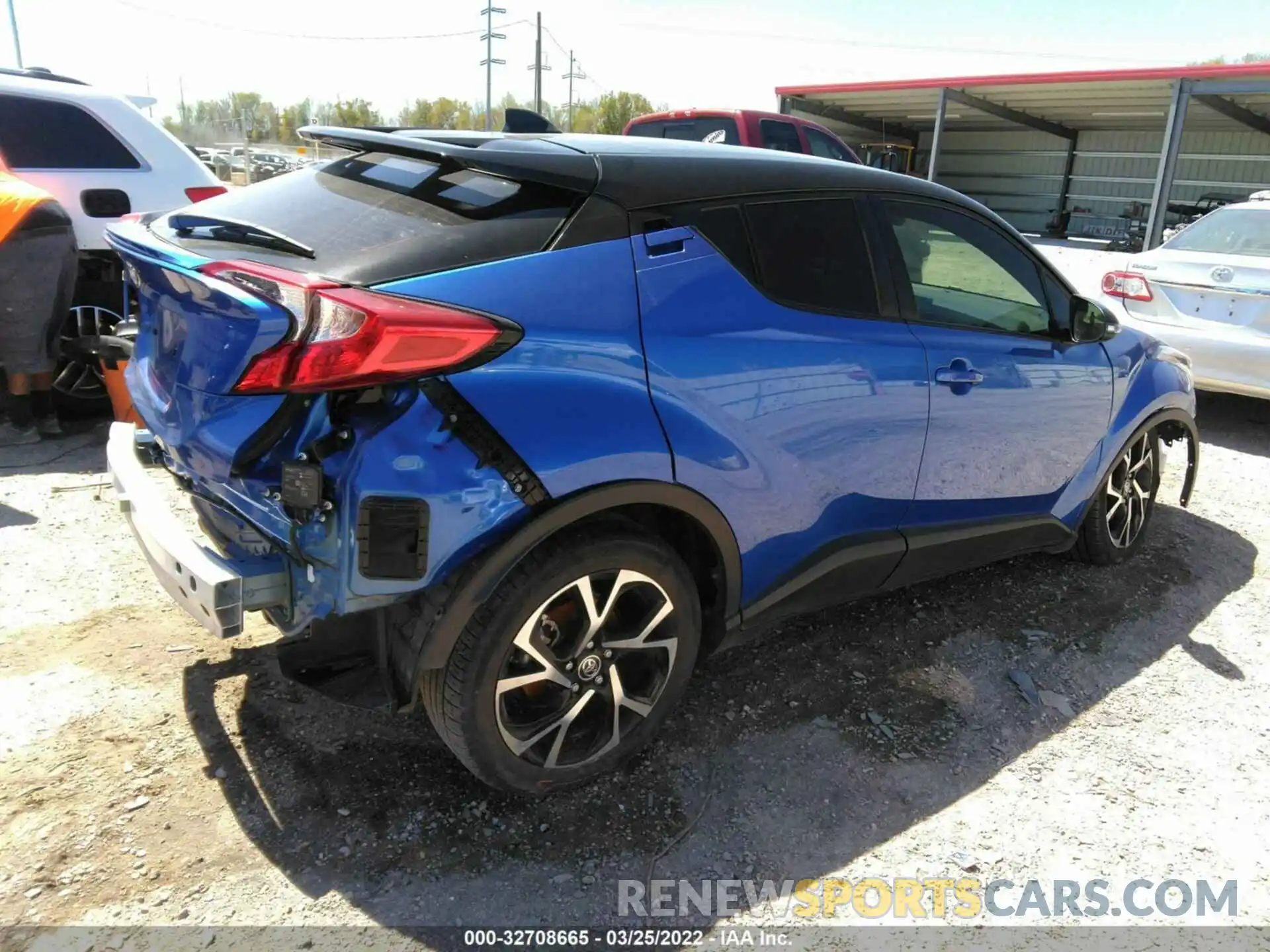 4 Photograph of a damaged car JTNKHMBX9L1071517 TOYOTA C-HR 2020