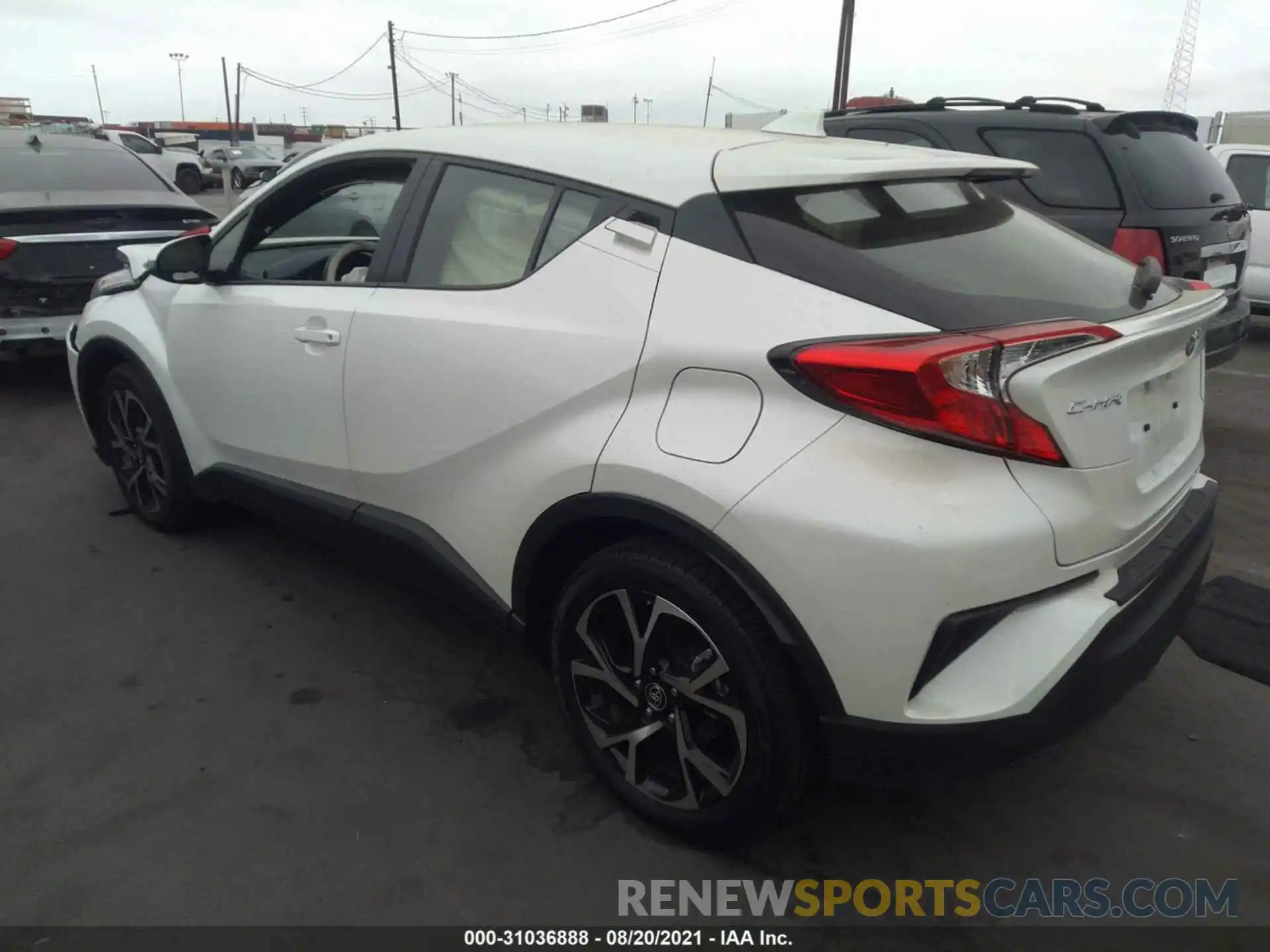 3 Photograph of a damaged car JTNKHMBX9L1072618 TOYOTA C-HR 2020