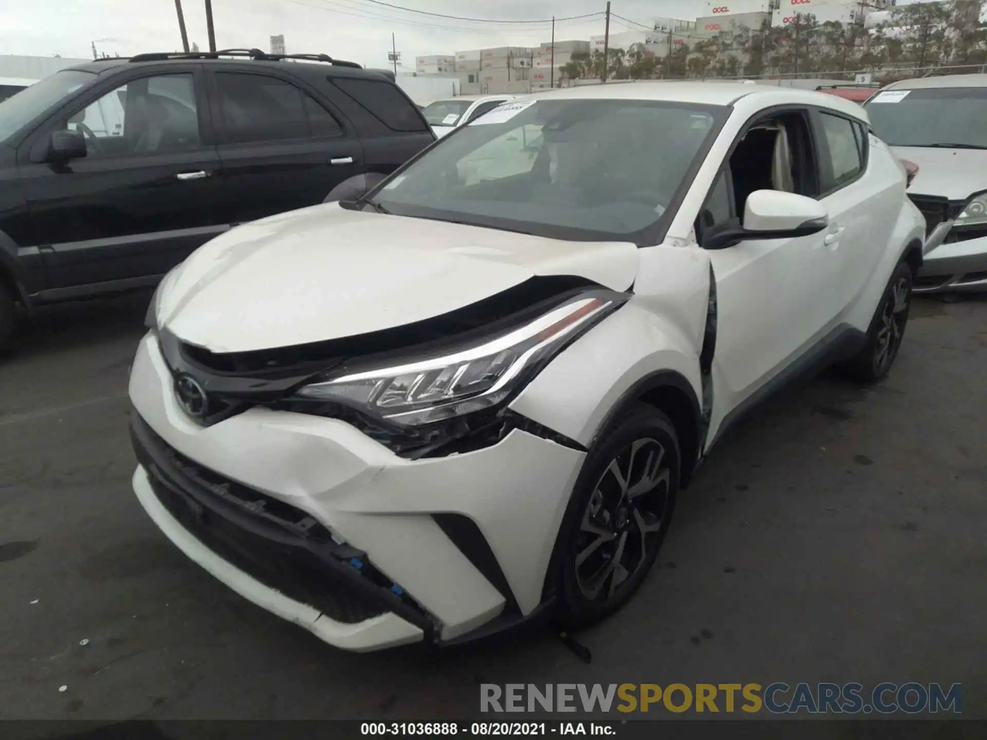 6 Photograph of a damaged car JTNKHMBX9L1072618 TOYOTA C-HR 2020