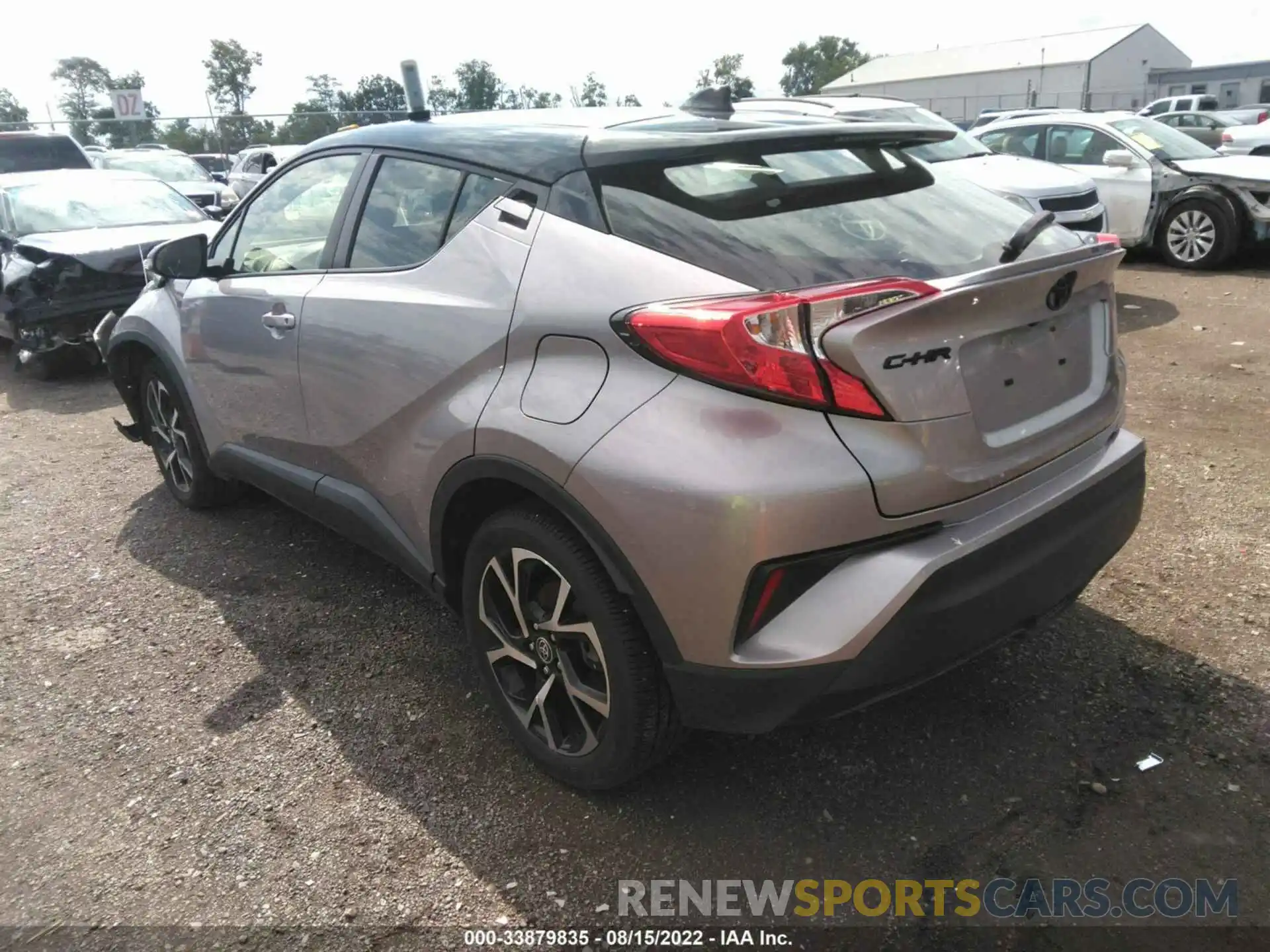 3 Photograph of a damaged car JTNKHMBX9L1074207 TOYOTA C-HR 2020