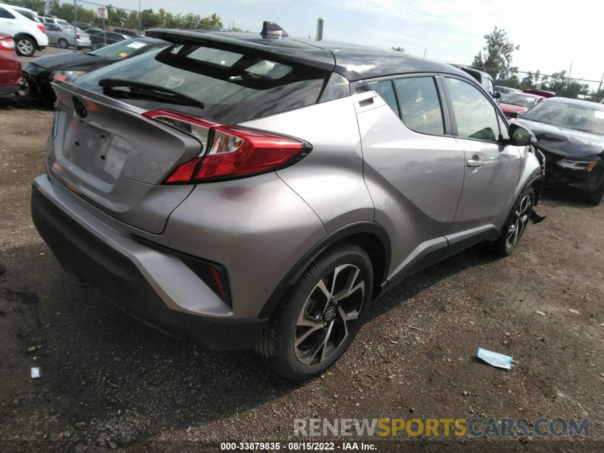 4 Photograph of a damaged car JTNKHMBX9L1074207 TOYOTA C-HR 2020