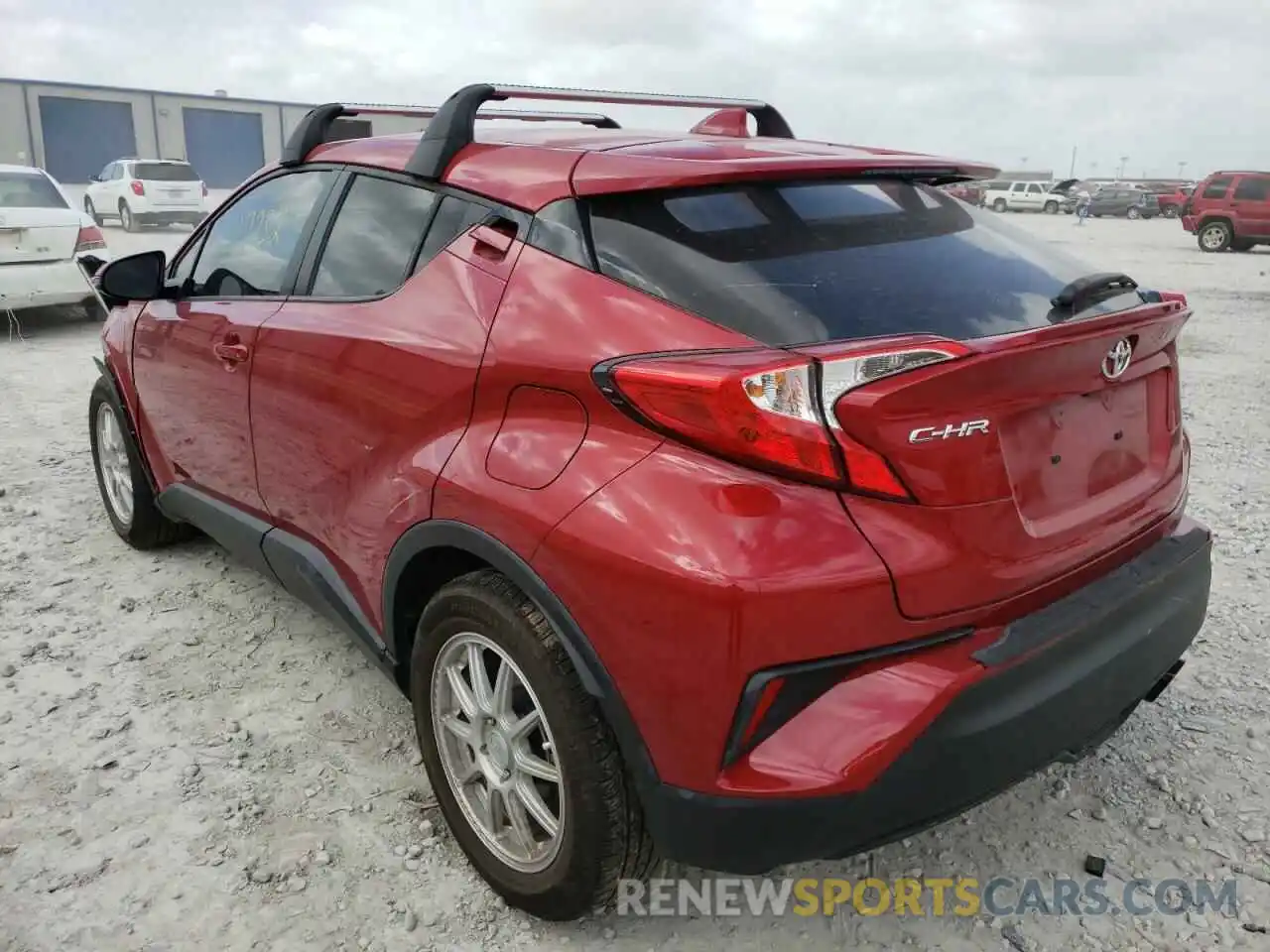 3 Photograph of a damaged car JTNKHMBX9L1076801 TOYOTA C-HR 2020