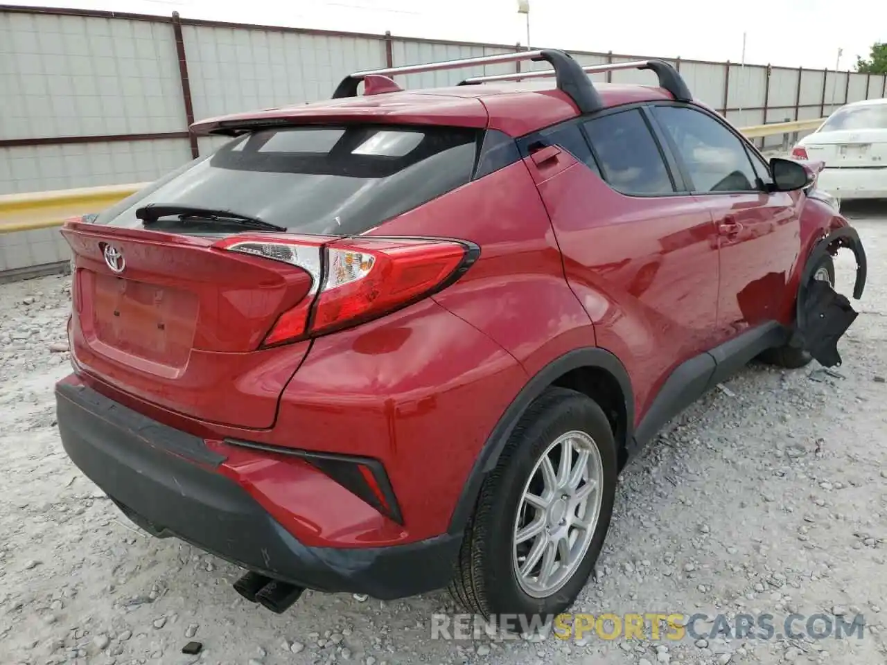 4 Photograph of a damaged car JTNKHMBX9L1076801 TOYOTA C-HR 2020