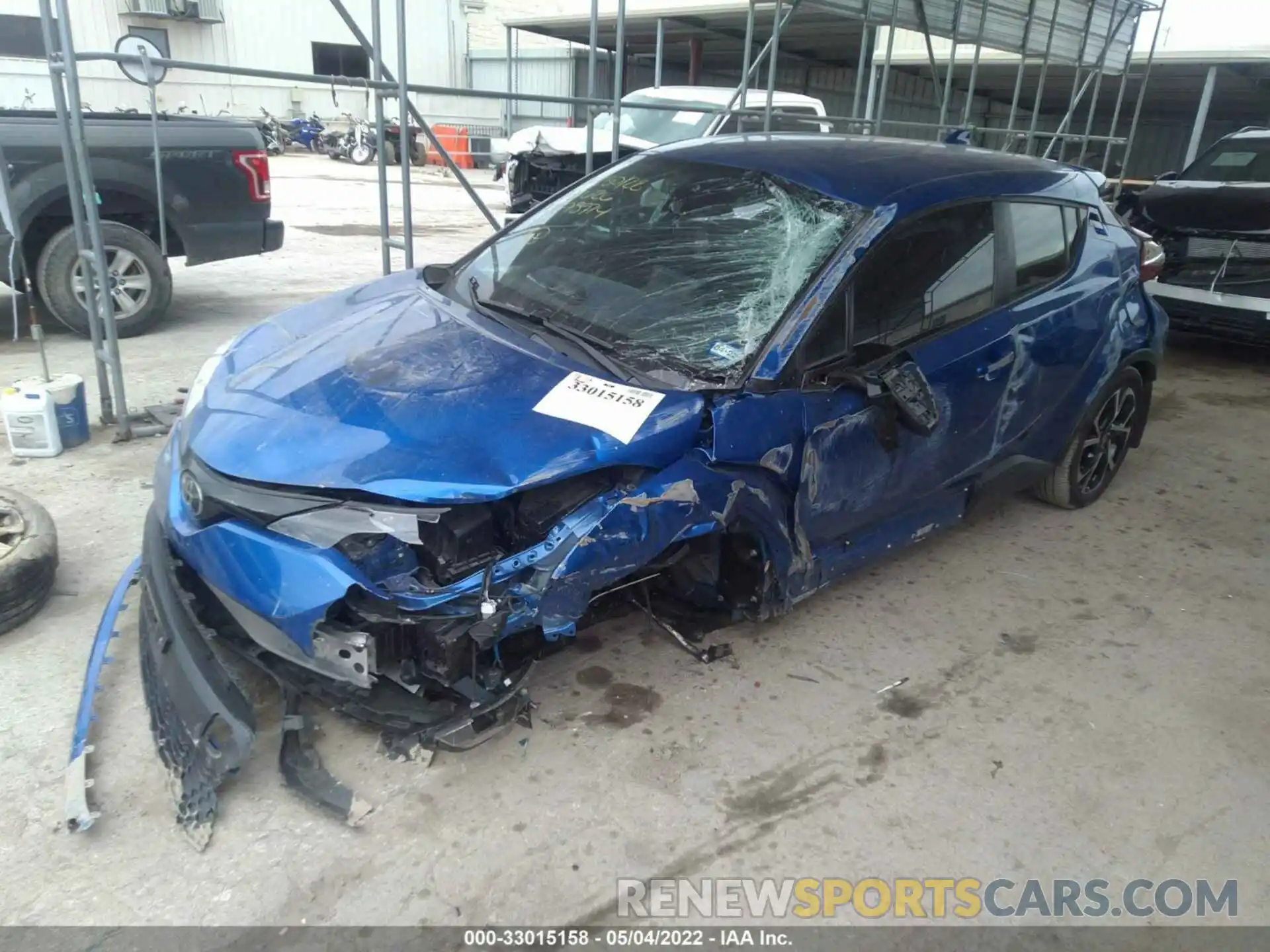 6 Photograph of a damaged car JTNKHMBX9L1081626 TOYOTA C-HR 2020